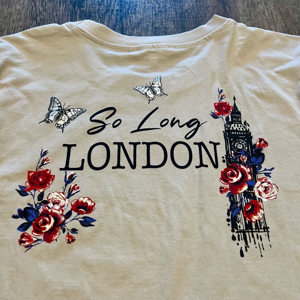 So long London Taylor swift tee